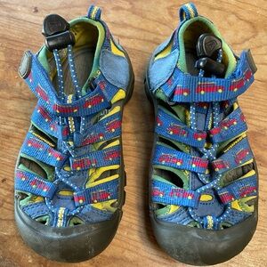 Keen Blue and Yellow Sandals